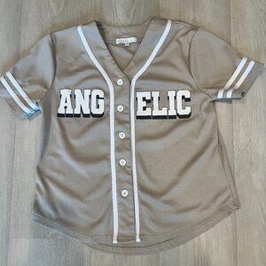 STELLA TWEED Girls Baseball Style Top Sz 14 Casual Sporty